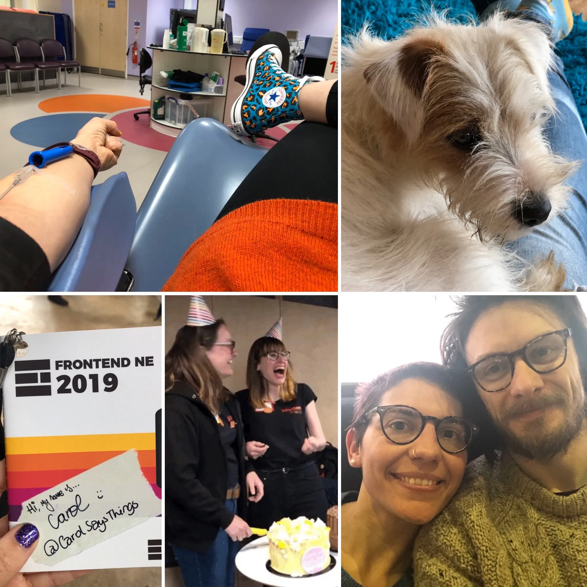 Collage of April pics