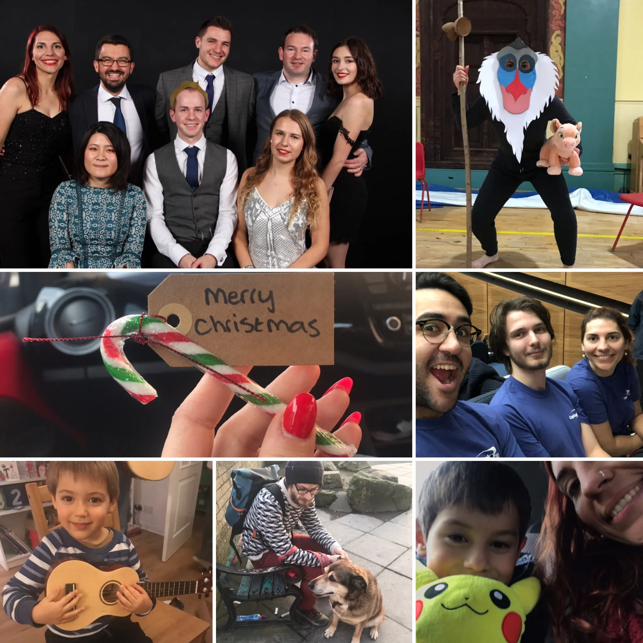 Collage of December pics