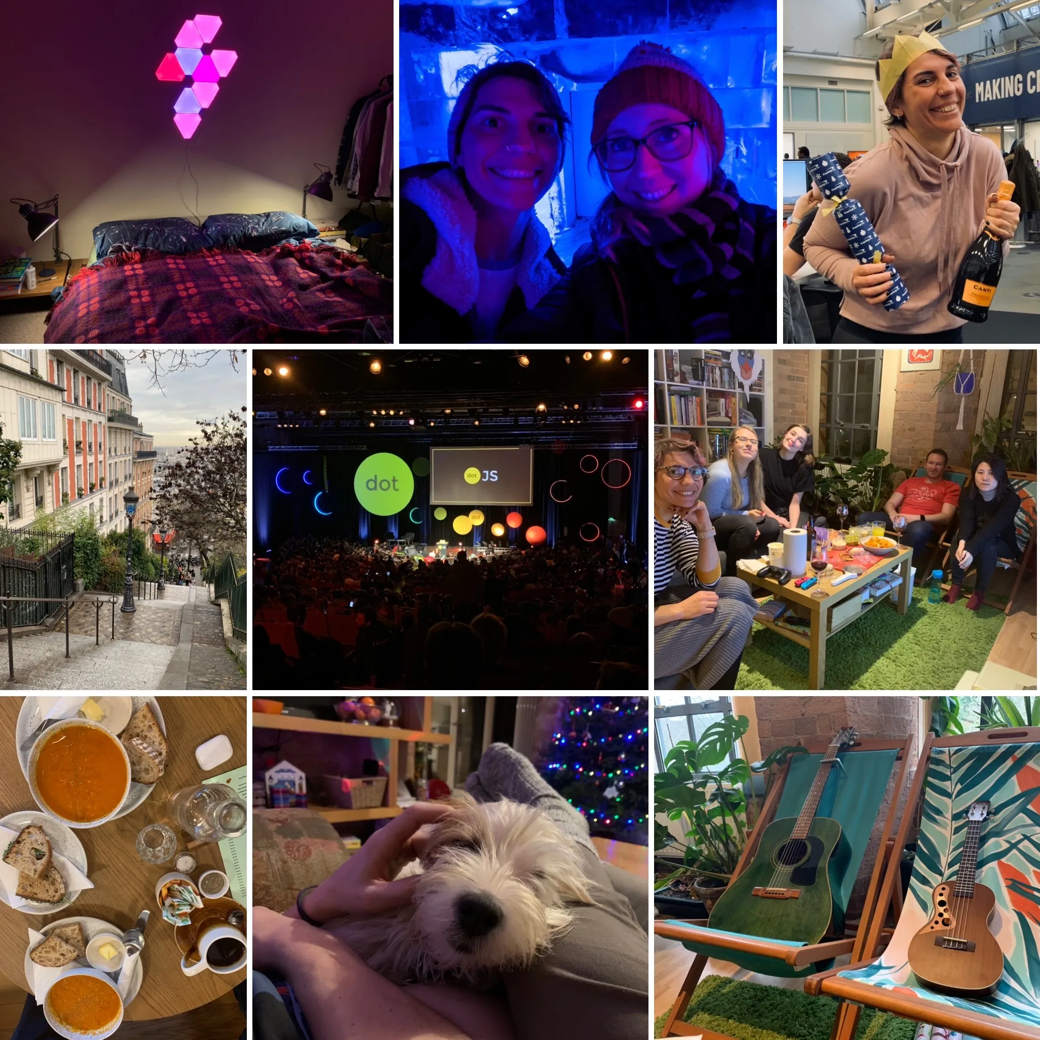 Collage of December pics