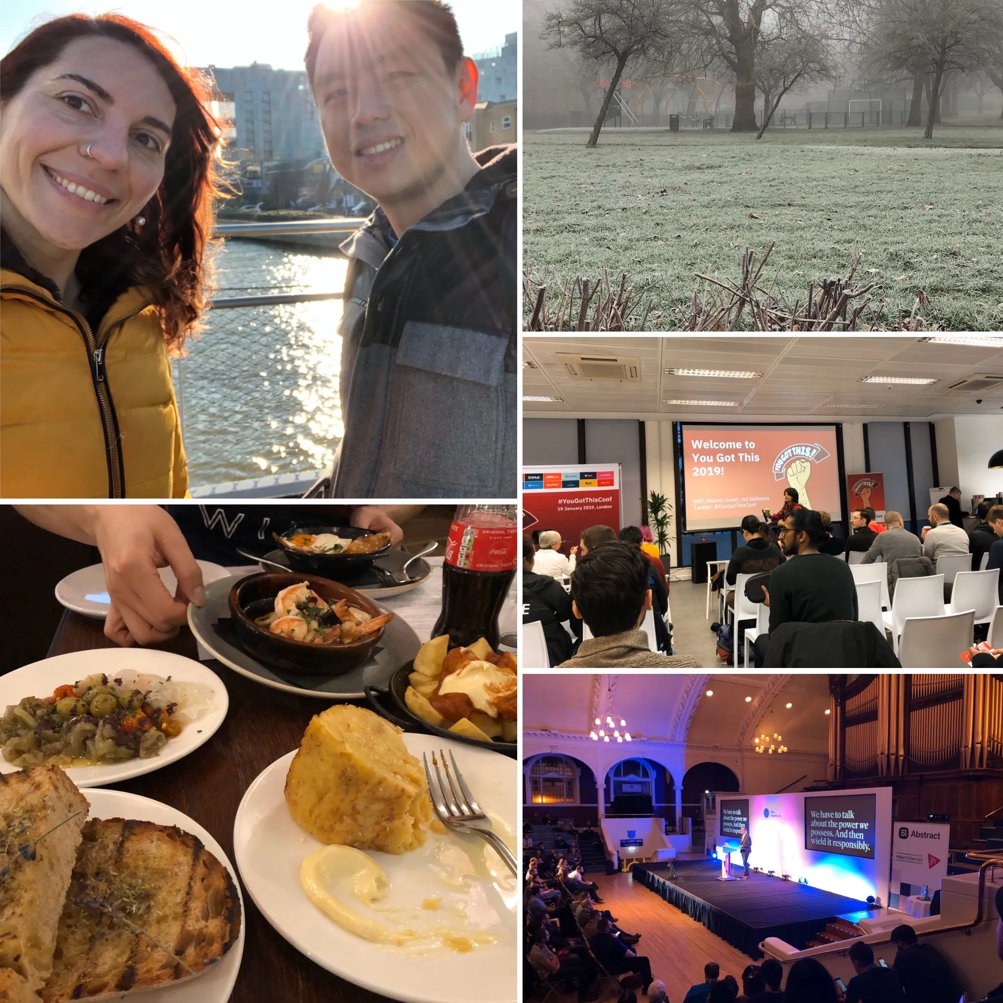 Collage of January pics