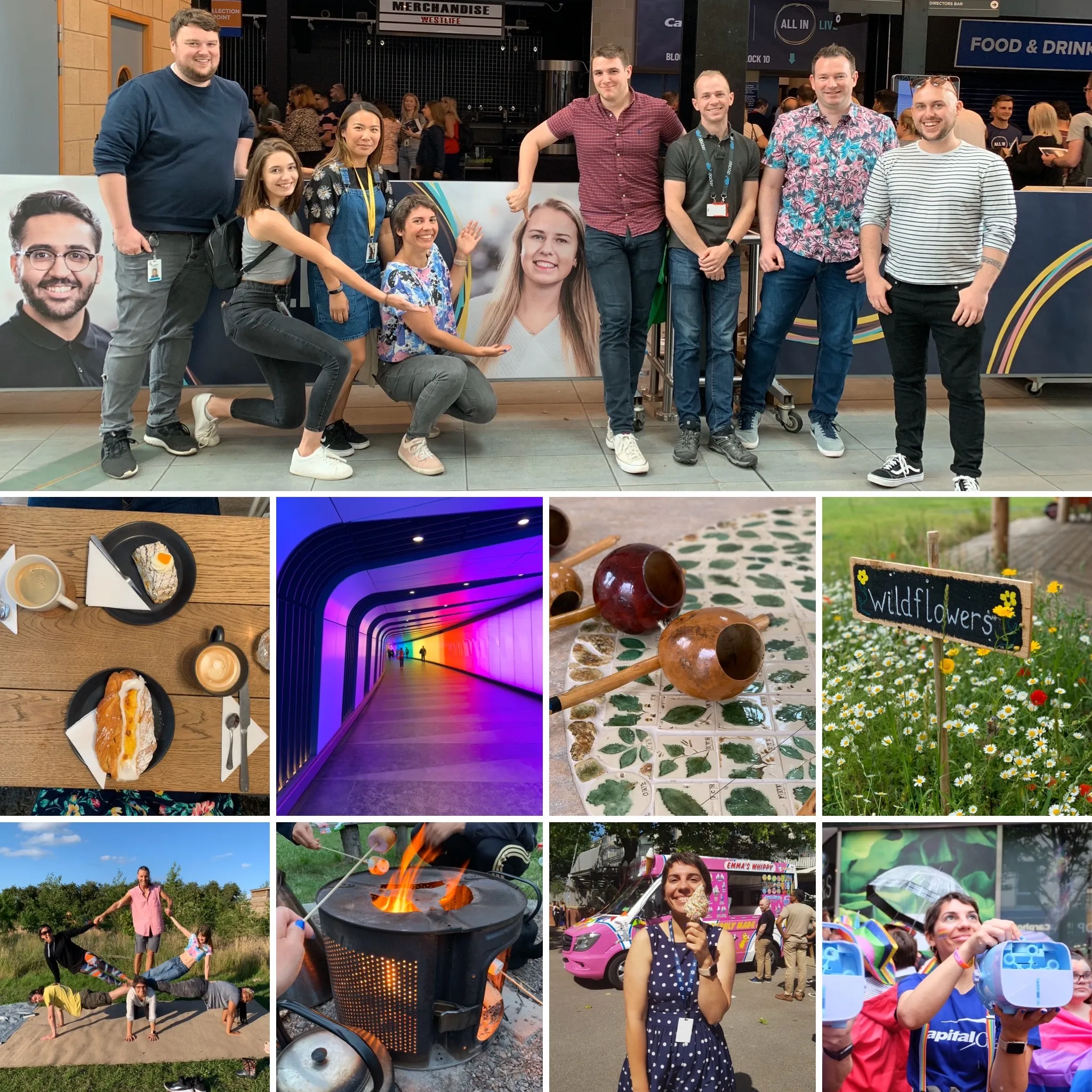 Collage of July pics