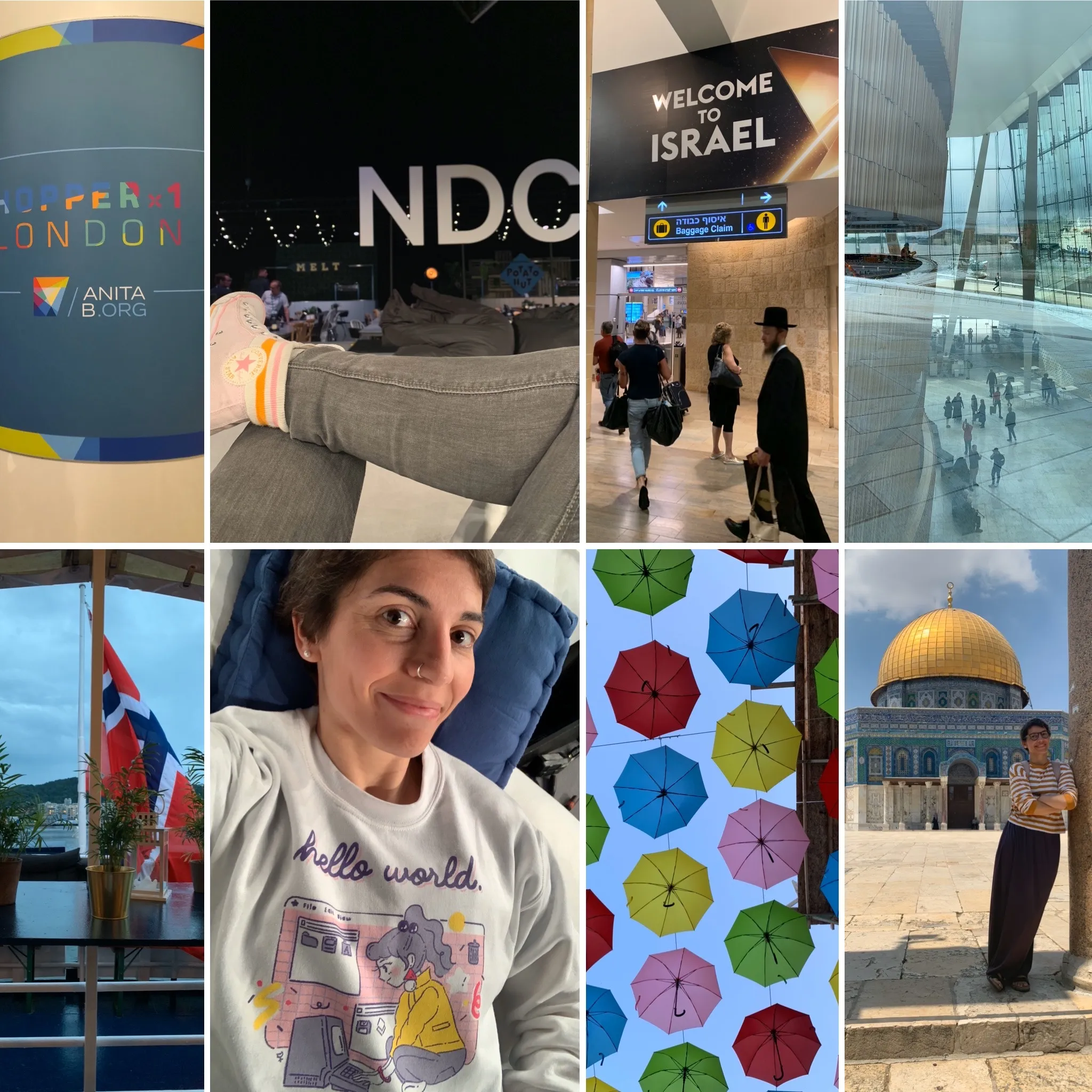 Collage of June pics