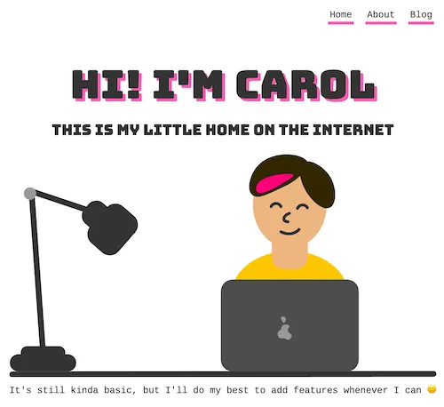 Screenshot of light mode